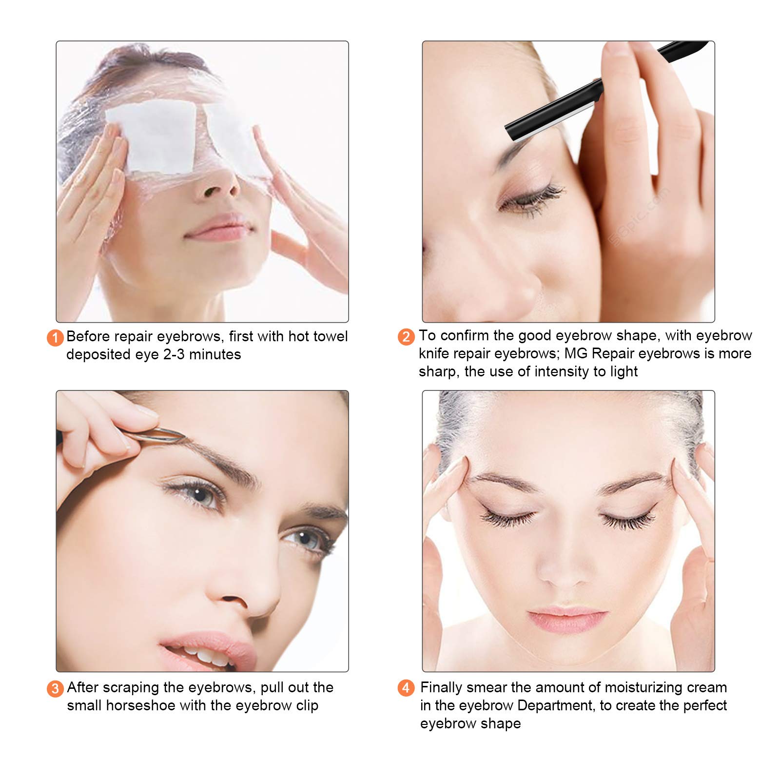 Kit Miss Gorgeous London de 10 rasoirs pour plusieurs sessions de rasage.