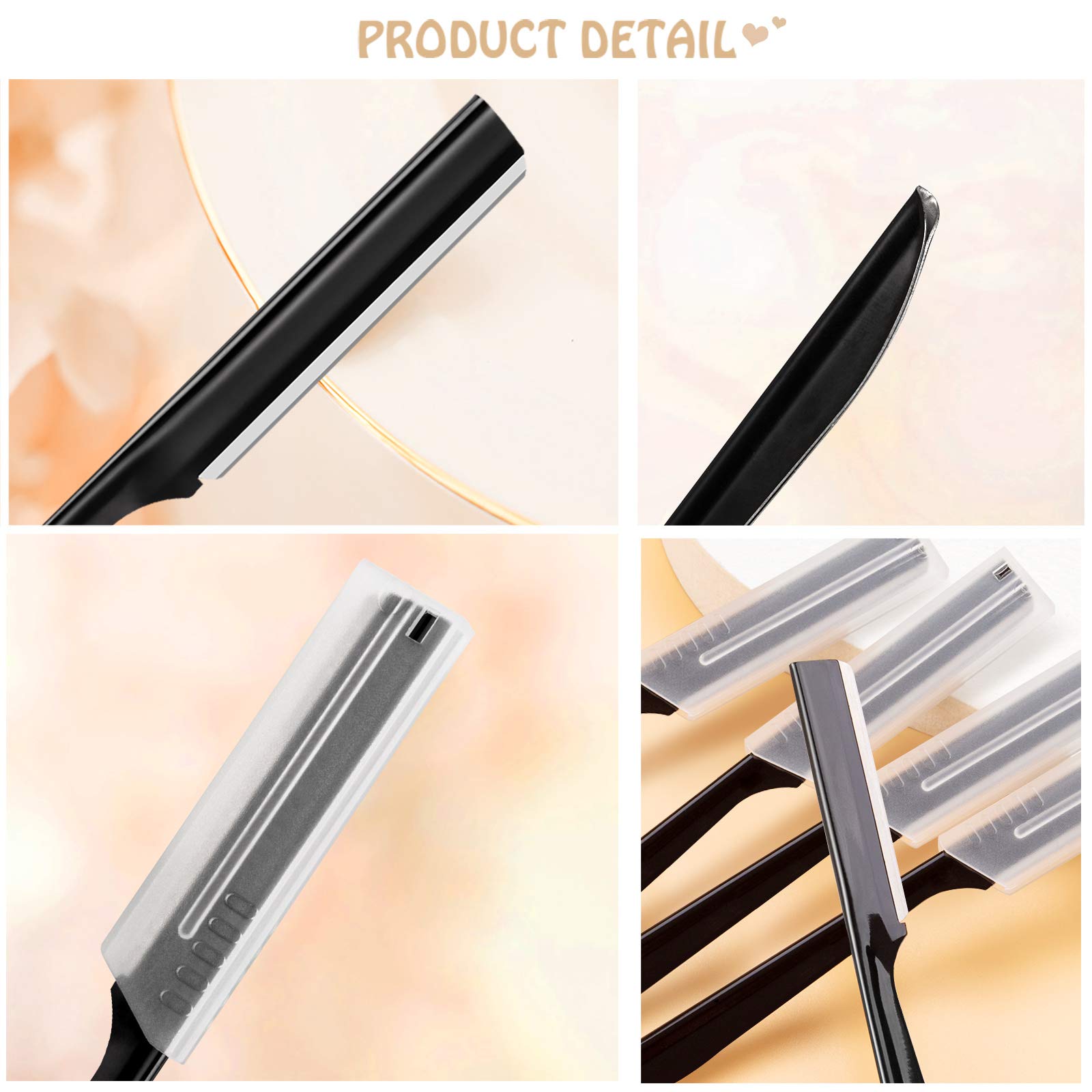 Prise en main fluide Miss Gorgeous London lors du rasage des sourcils.