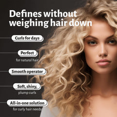 Miss Jessie's Crème Boucles offre une définition nette des boucles et torsades.