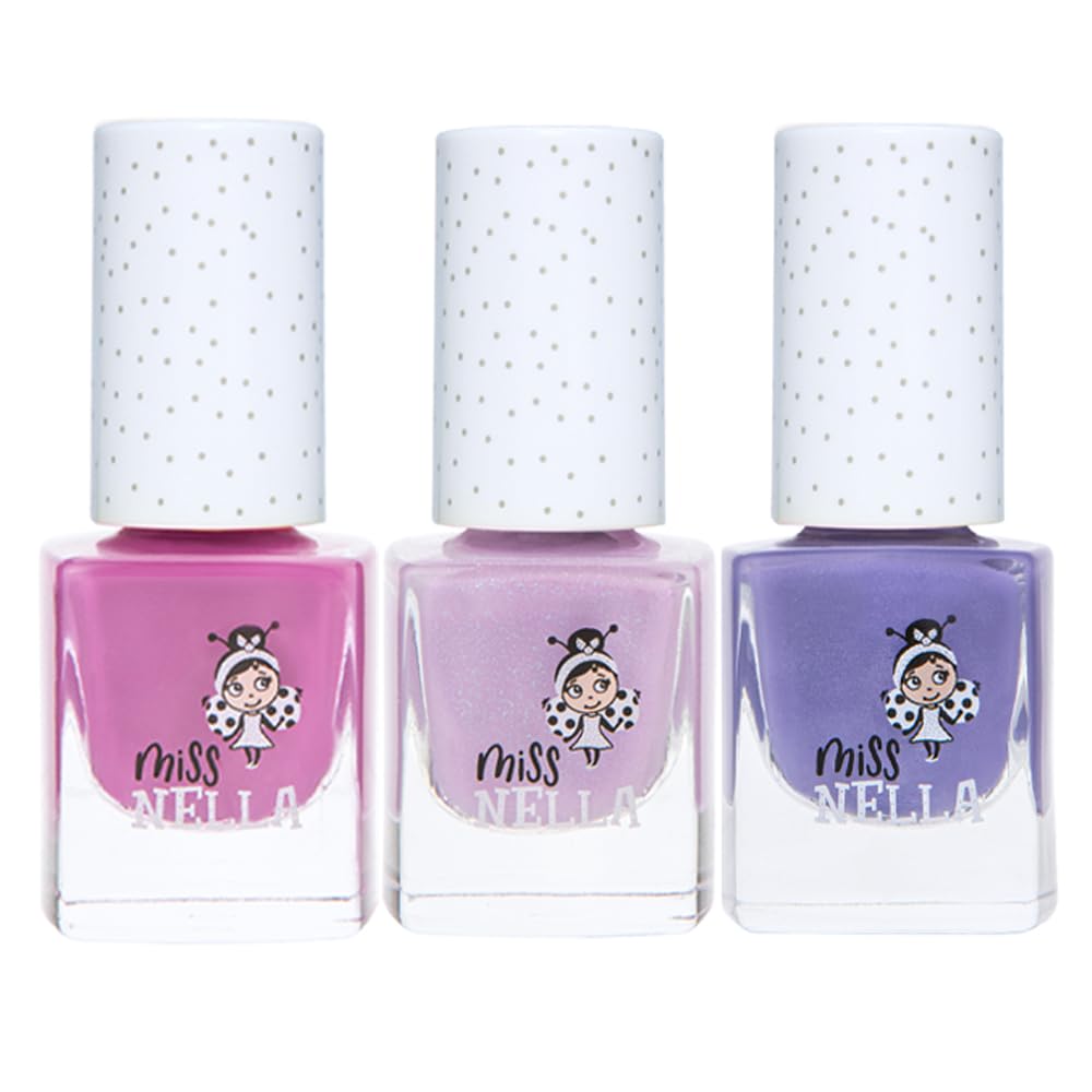 MISS NELLA Idée cadeau anniversaire : trio de vernis sûr et amusant.
