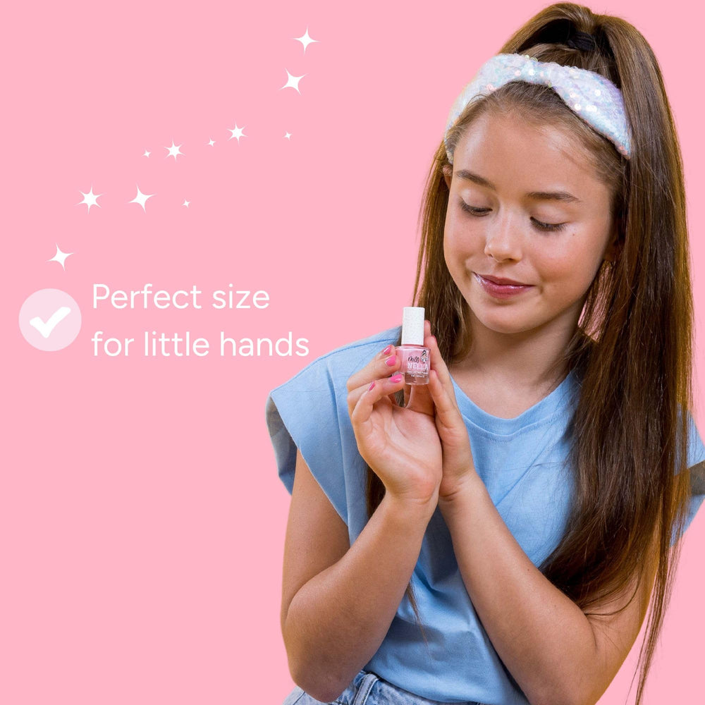 Vernis Cheeky Bunny Miss Nella sur ongle enfant, couleur ludique et non toxique