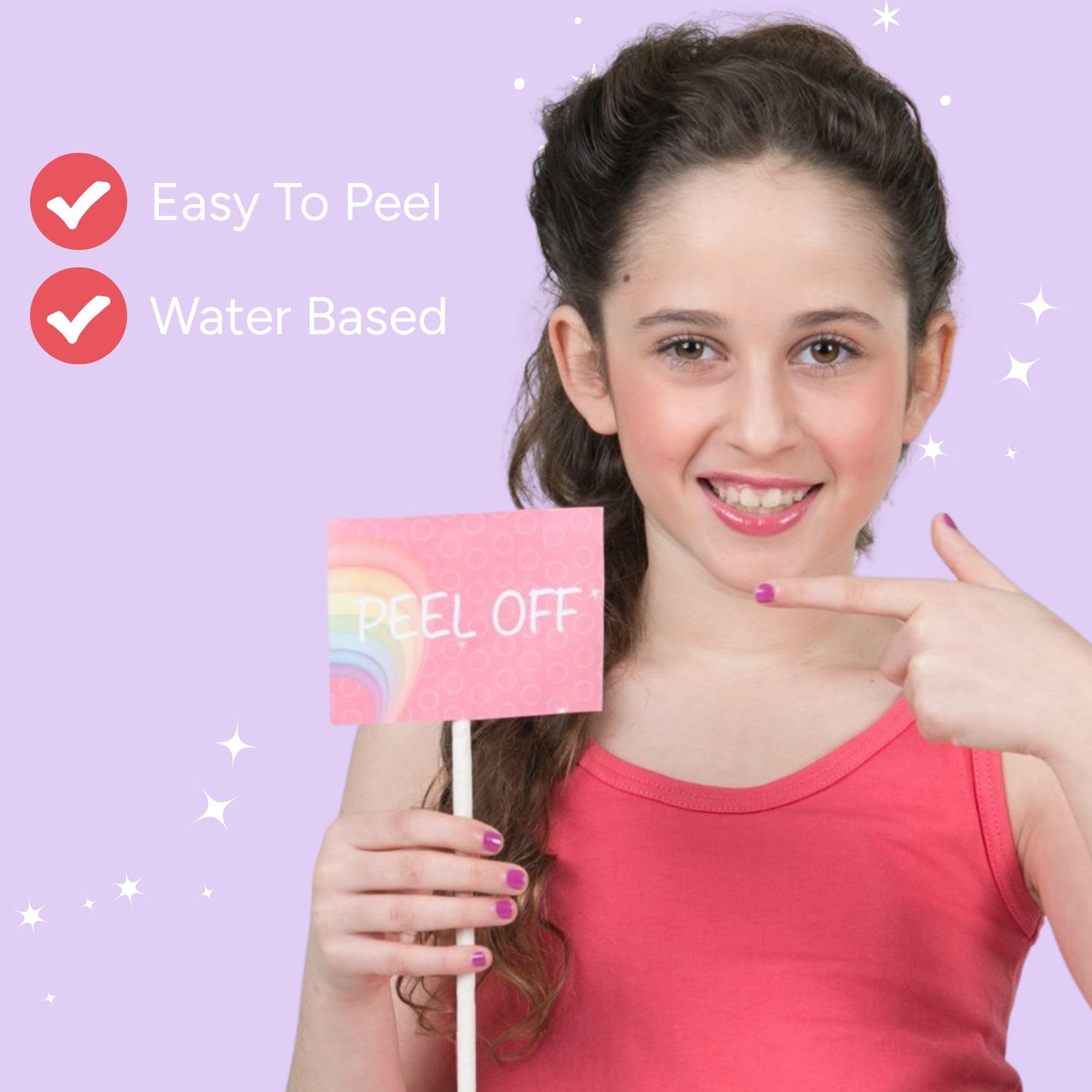 MISS NELLA Vernis base eau non toxique : sécurité et douceur pour petites mains.