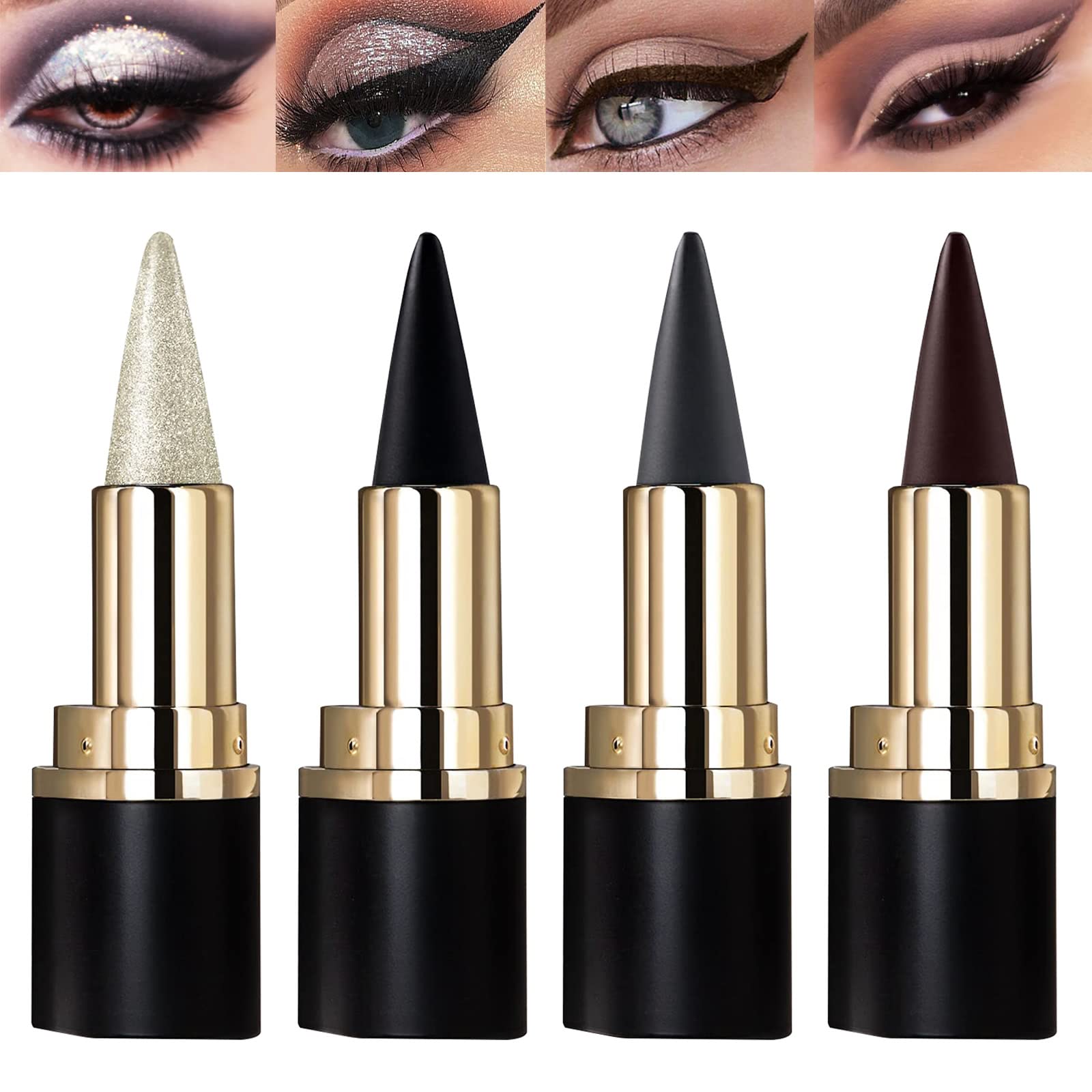Miss Rose gel eyeliner ensemble : allure robuste et longue tenue.