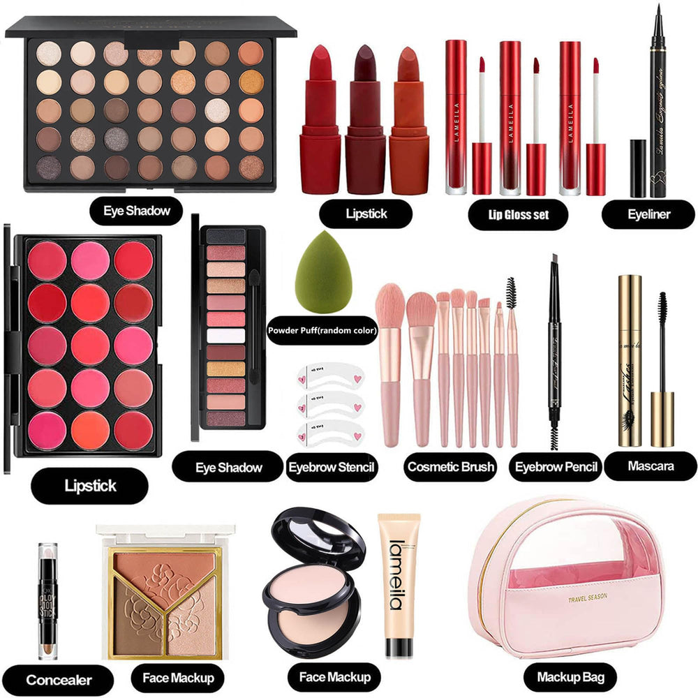 Palette lèvres Miss Rose M rose pour multiples teintes et looks