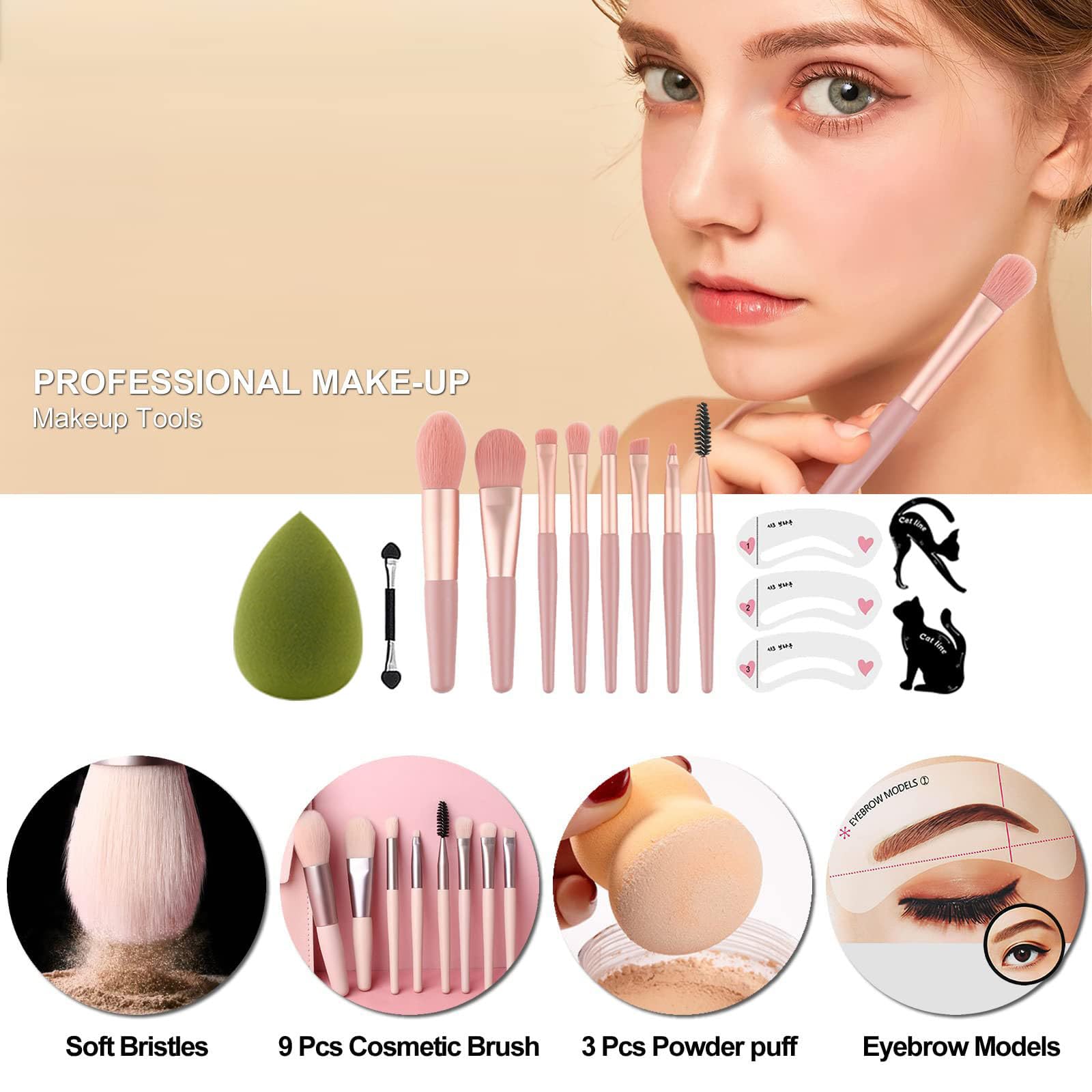 Miss Rose M palette-blush, teintes naturelles pour un éclat subtil