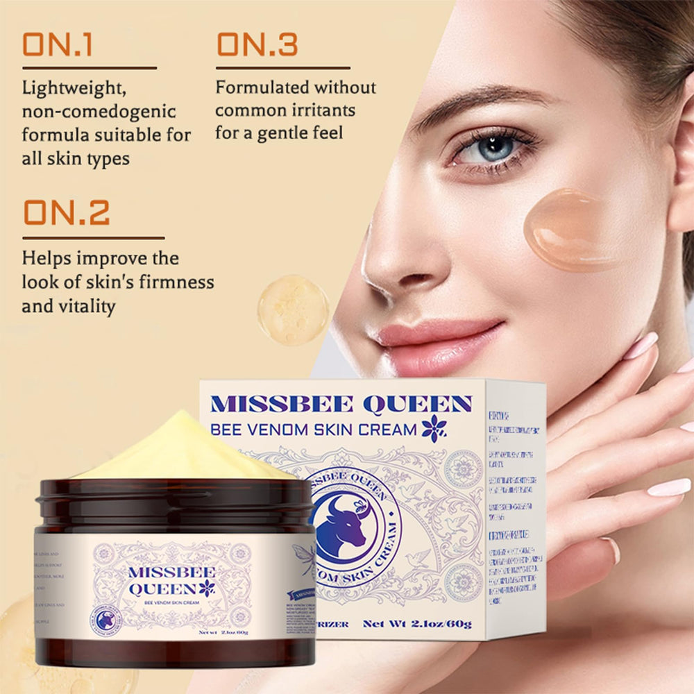 MISSBEE QUEEN Crème Venin d'Abeille: contours des yeux plus lisses.