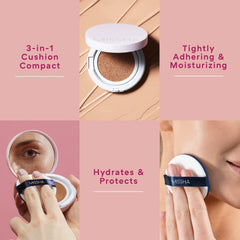 MISSHA Magic Cushion Moist Up application douce pour un teint homogène.