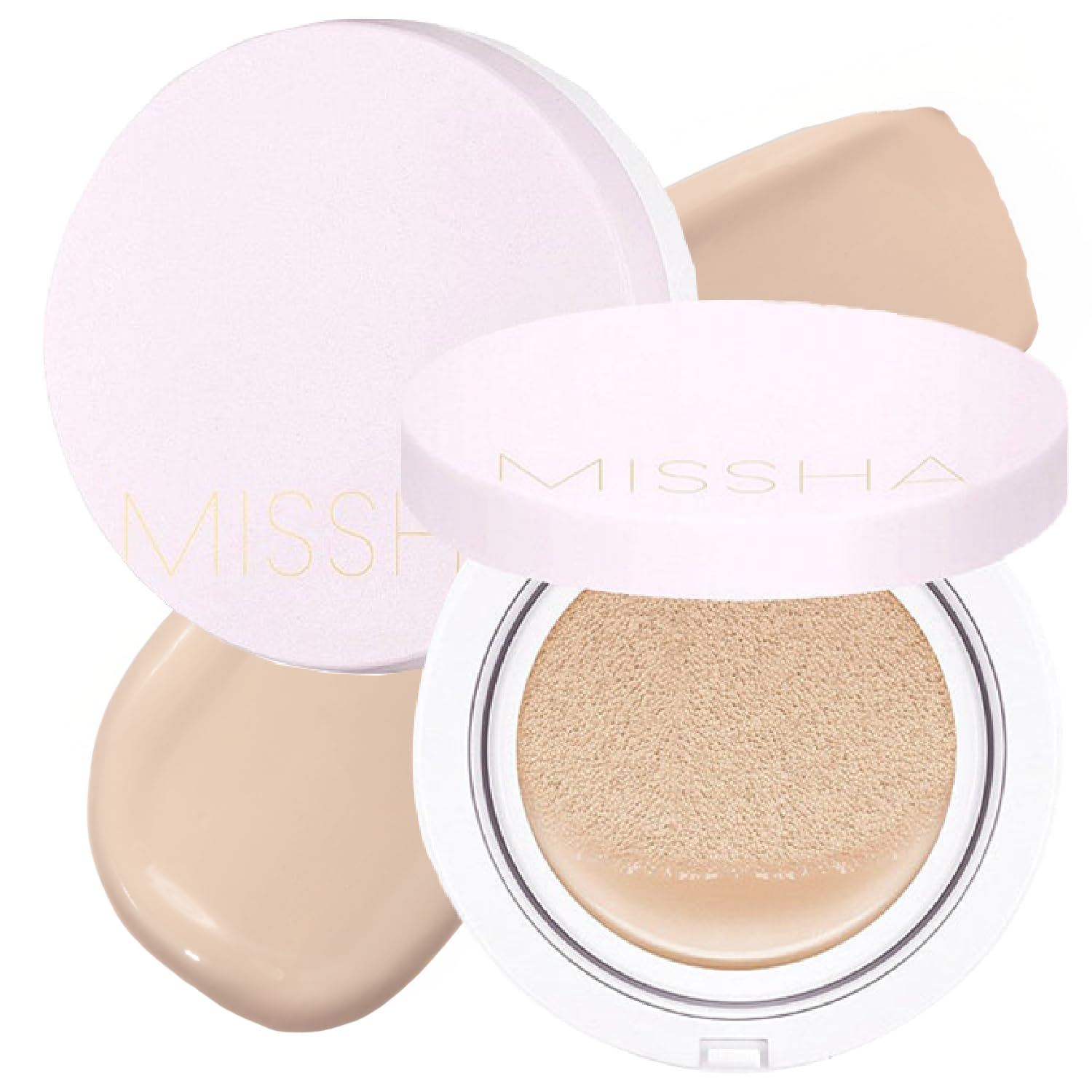 MISSHA Magic Cushion No.21 dans un coffret double, pratique pour retouches rapides.