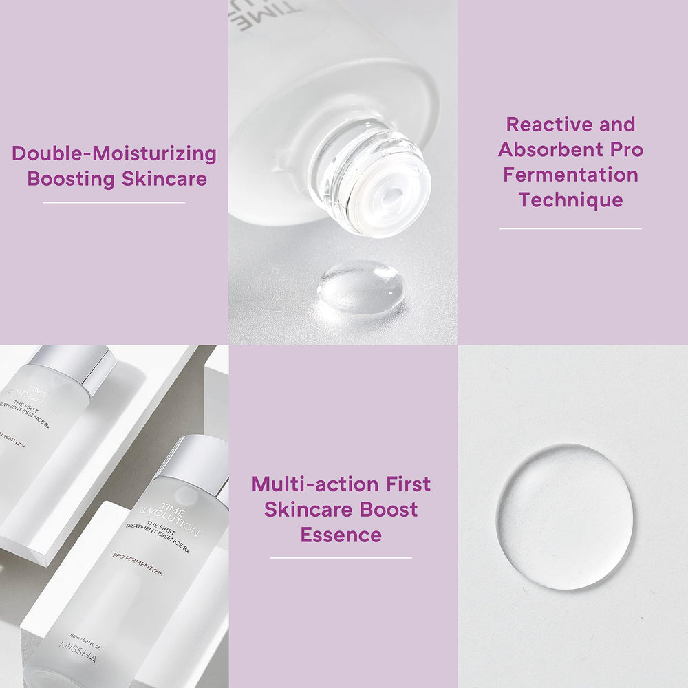 MISSHA Time Revolution Application Quotidienne: rituel de soin léger et efficace.