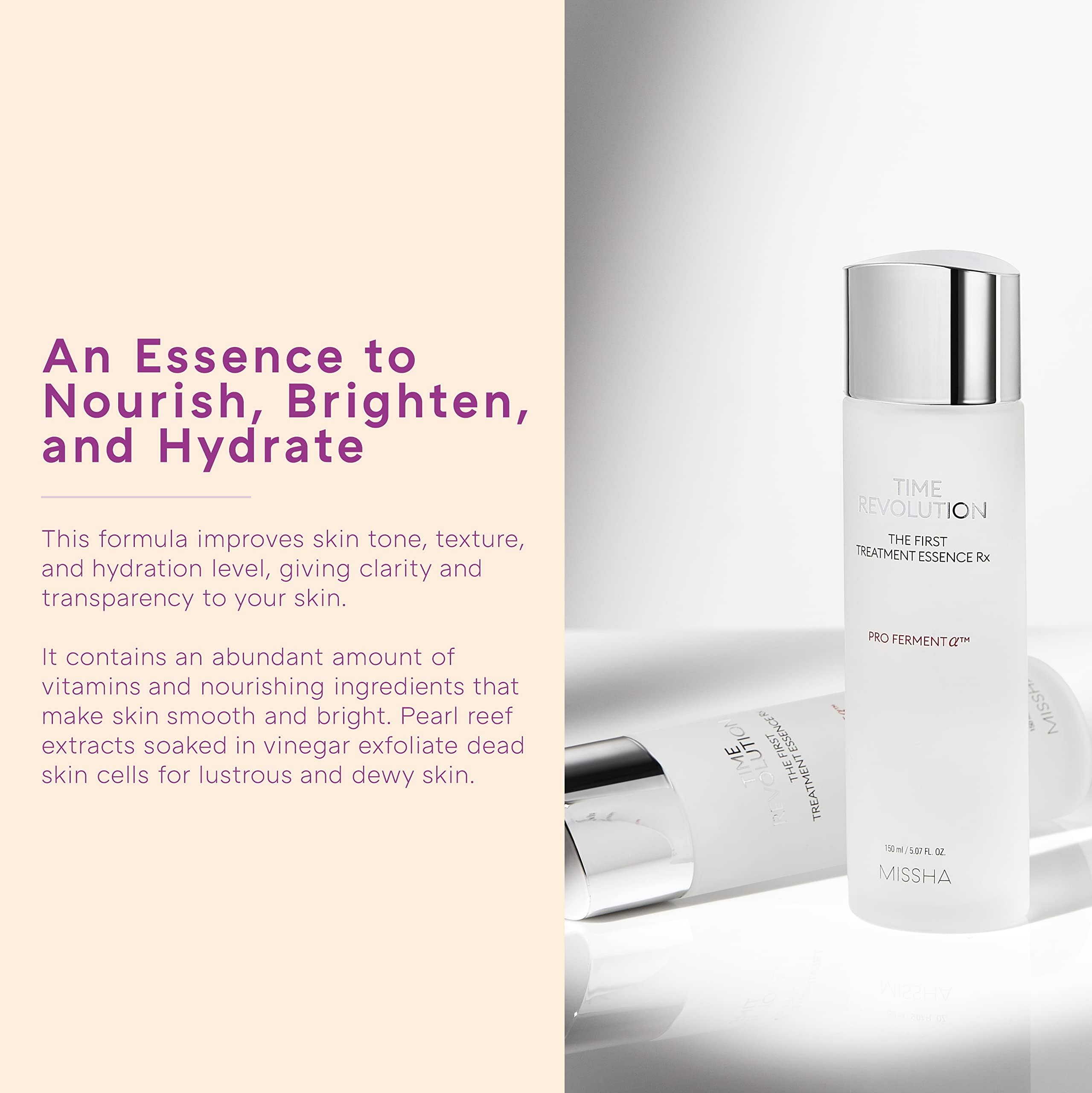 MISSHA Time Revolution Double Fermentation Enzyme: revitalisation potentielle de la peau.