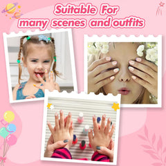 Misssix application sans UV pour des ongles adhésifs faciles à poser.