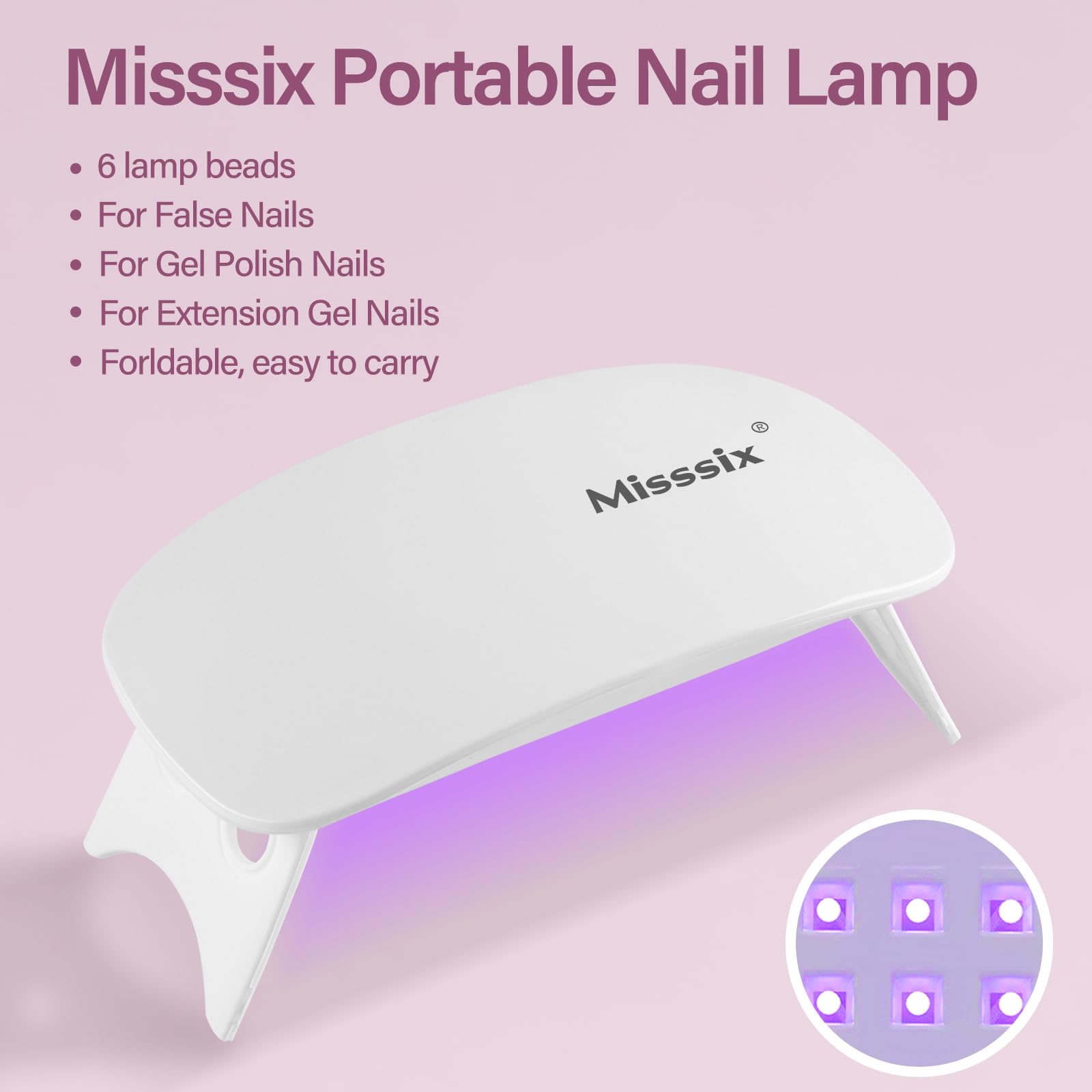 Misssix ensemble embouts 12 tailles, ajustement précis pour chaque ongle.