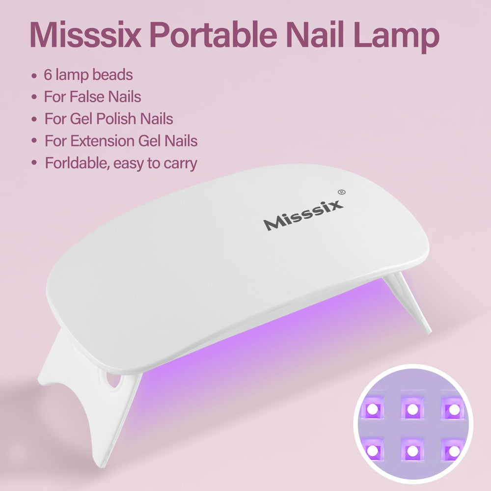 Misssix ensemble embouts 12 tailles, ajustement précis pour chaque ongle.