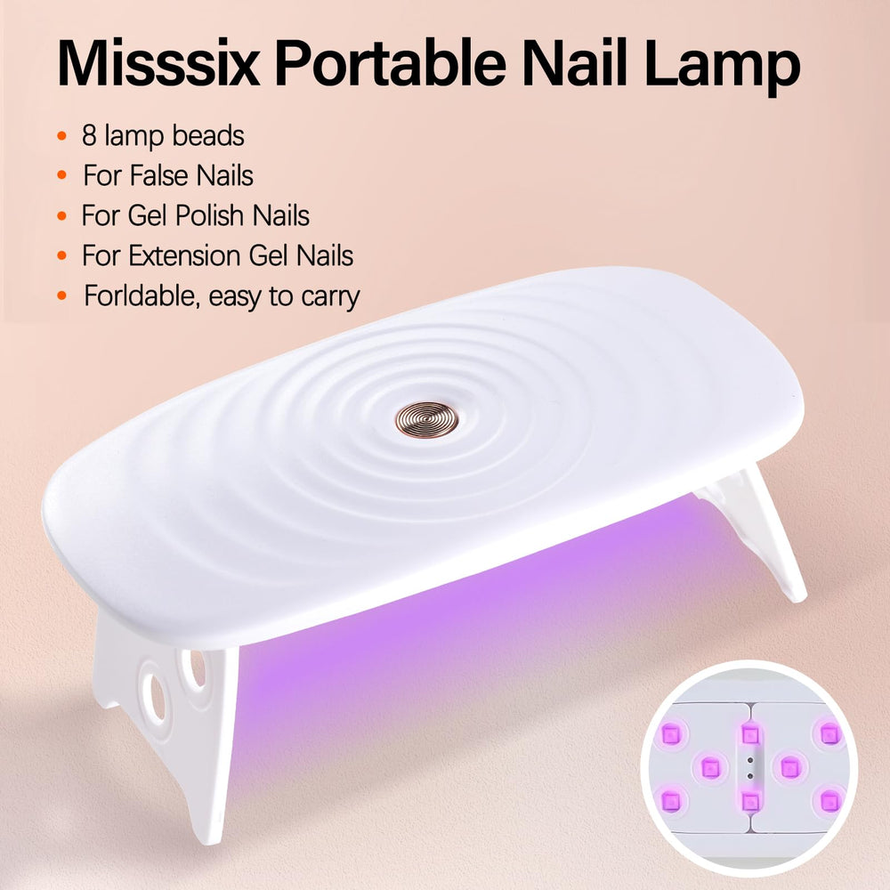 Misssix lime à ongles incluse, finition douce et lisse.