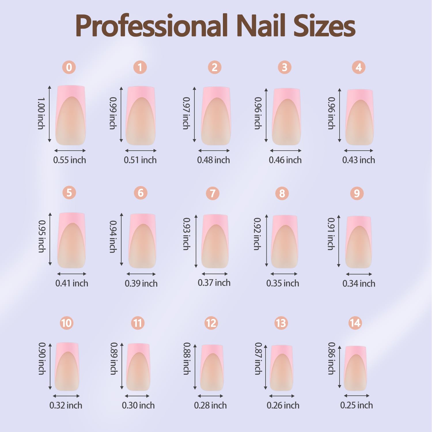 Ongles press-on Misssix, longue tenue possible sur plusieurs semaines.