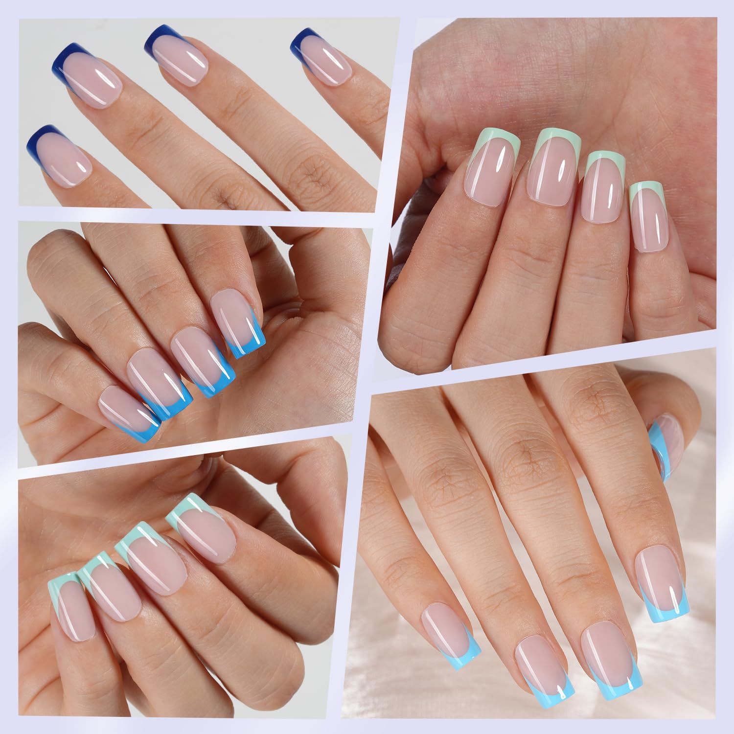 Misssix tips en gel avec surface mate et dos renforcé pour une meilleure tenue.