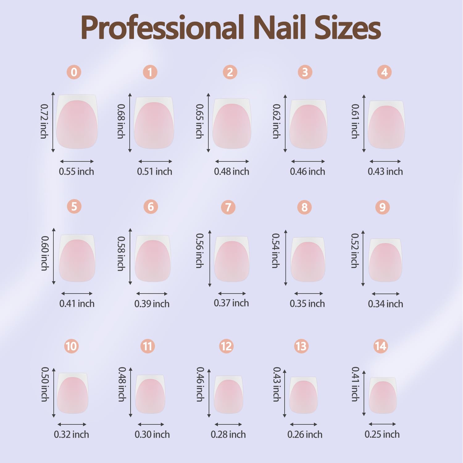 Misssix Ongles à pointe française rose, kit création ongles maison.