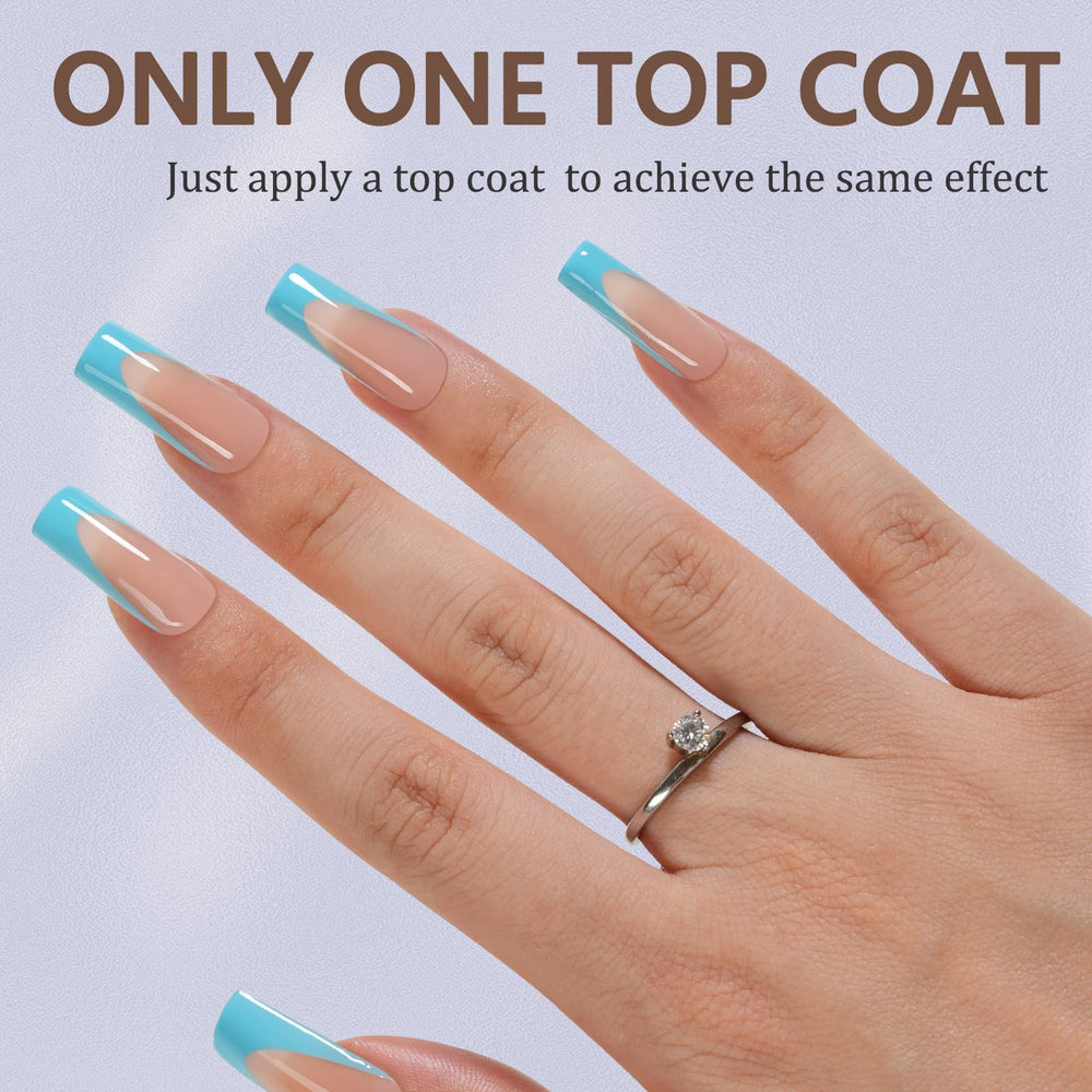 Misssix ongles gel francais 15 tailles : ajustement precis pour chaque doigt