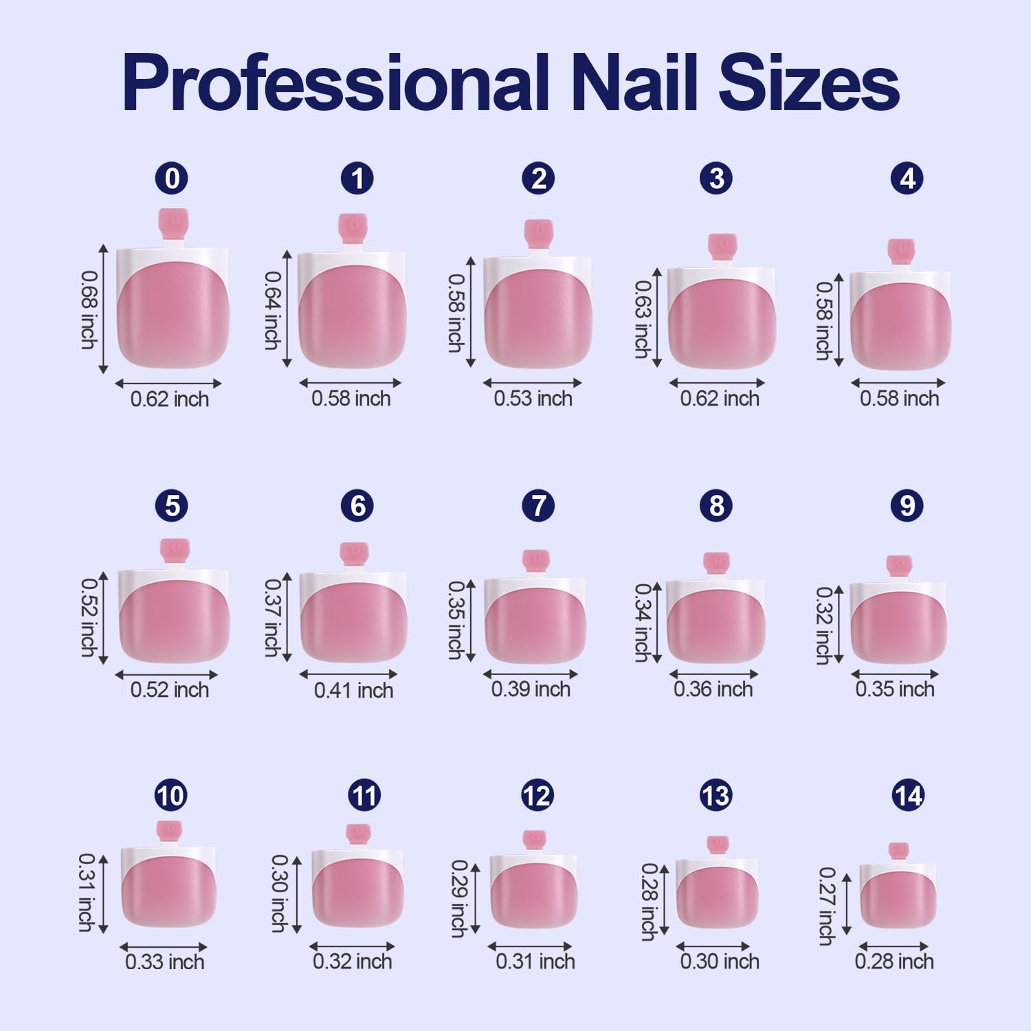 Misssix usage simple colle et pression pour ongles prêts.