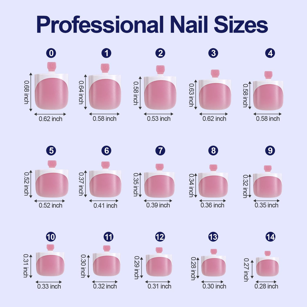 Misssix usage simple colle et pression pour ongles prêts.