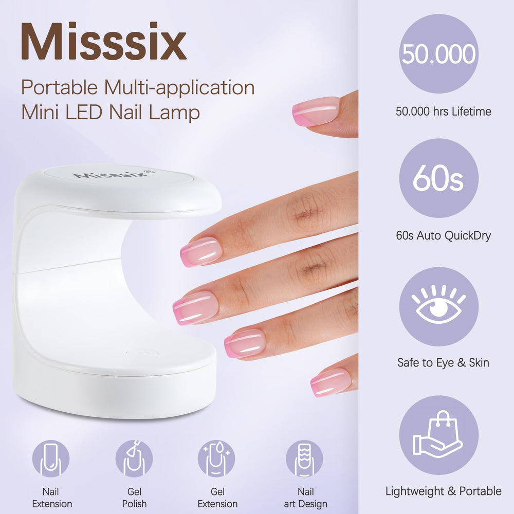 Tailles d ongles variees Misssix 15 tailles ajustement precis