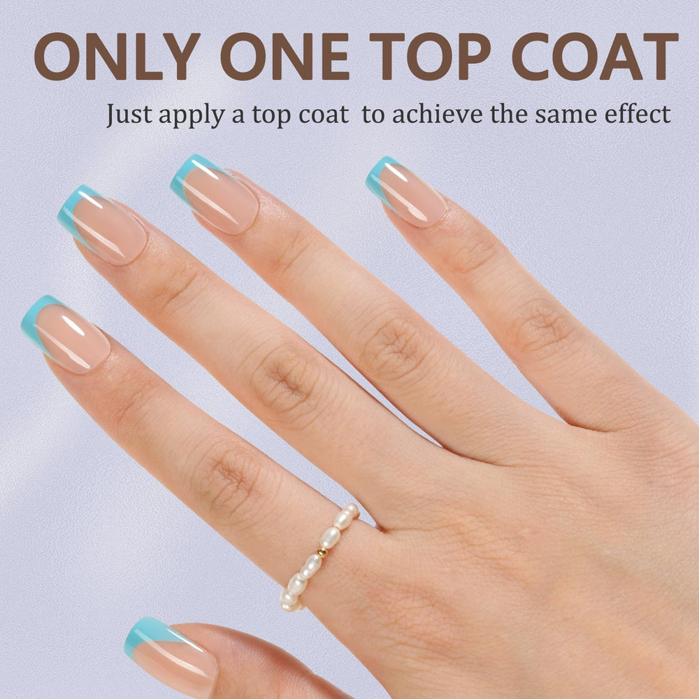 Texture matte interne des ongles gel Misssix pour meilleure adhérence.