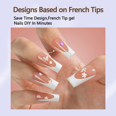 Misssix tips ongles gel interieur mate pour une meilleure adhesion.