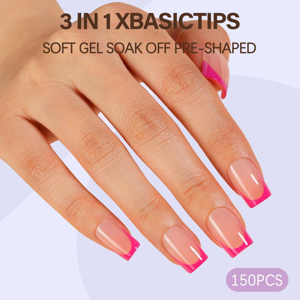 Misssix XBASICTIPS: ensemble de 150 pièces, 15 tailles pour un ajustement précis.
