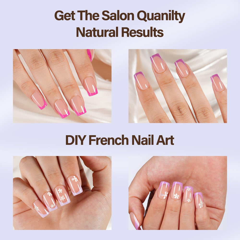Misssix XBASICTIPS: embouts parfaitement ajustés au contour de l’ongle et cuticule.