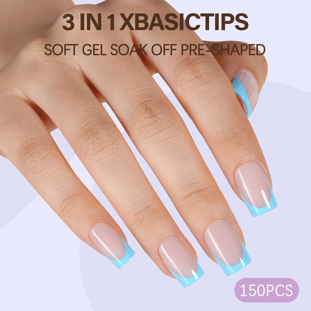 Misssix XBASICTIPS texture matte, adhérence renforcée, fini durable.