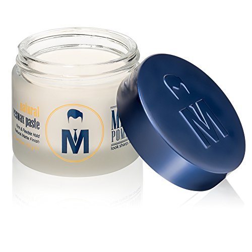 Mister Pompadour Pâte, finition mate naturelle pour tous types de cheveux