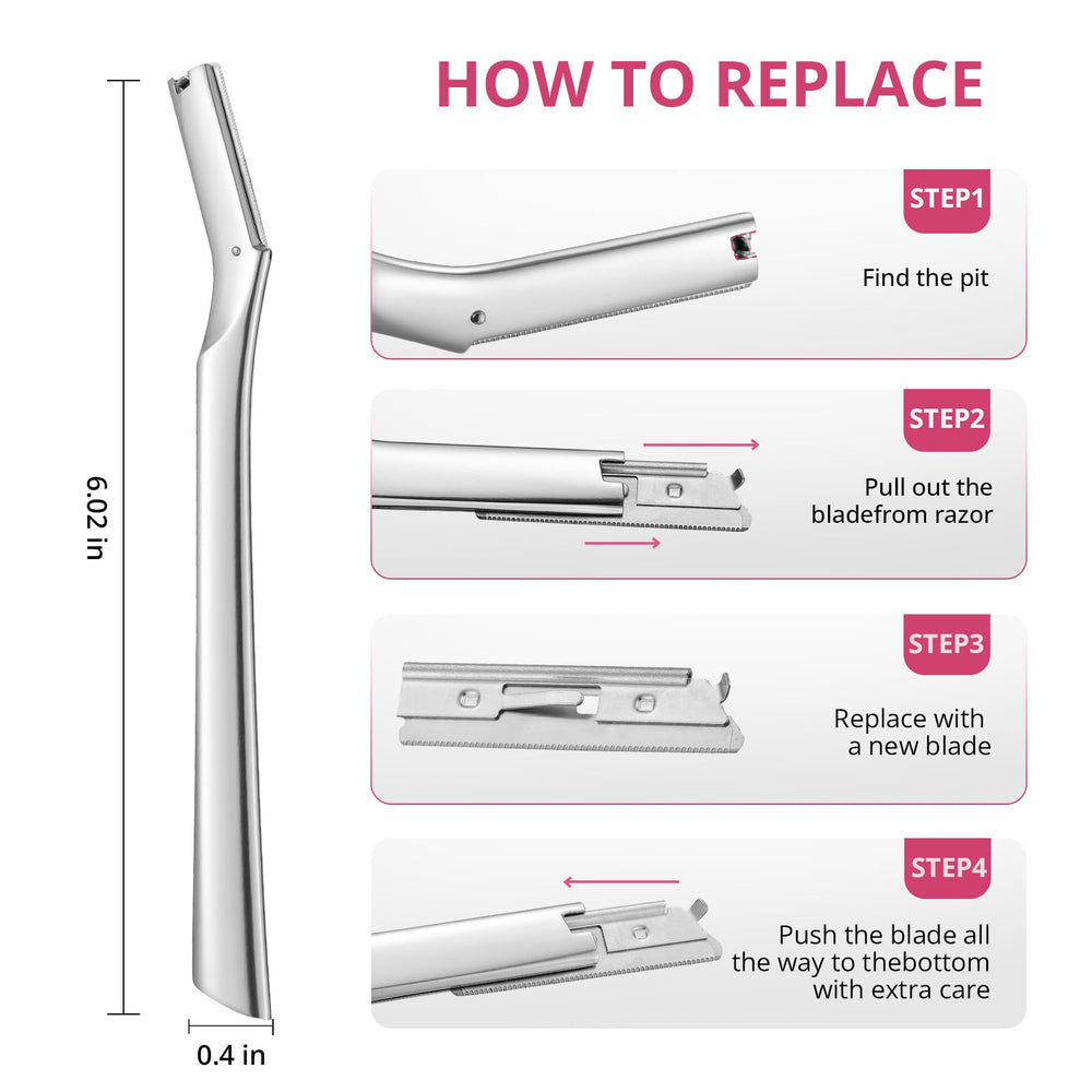 Mistfree rasoir-dermaplane-lames-refill — lames de rechange durables et fiables.