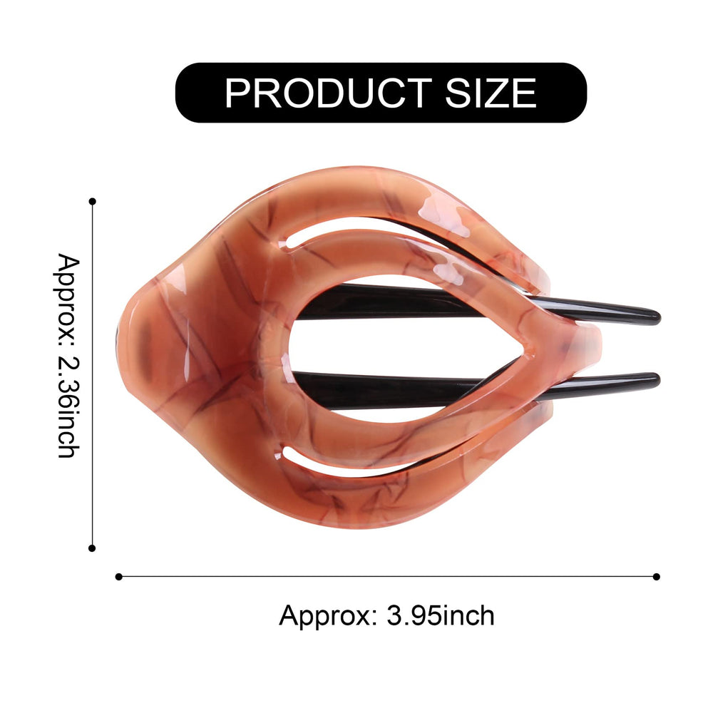 Pinces-cheveux rétro Mistofu Concorde pour un look élégant et pratique.
