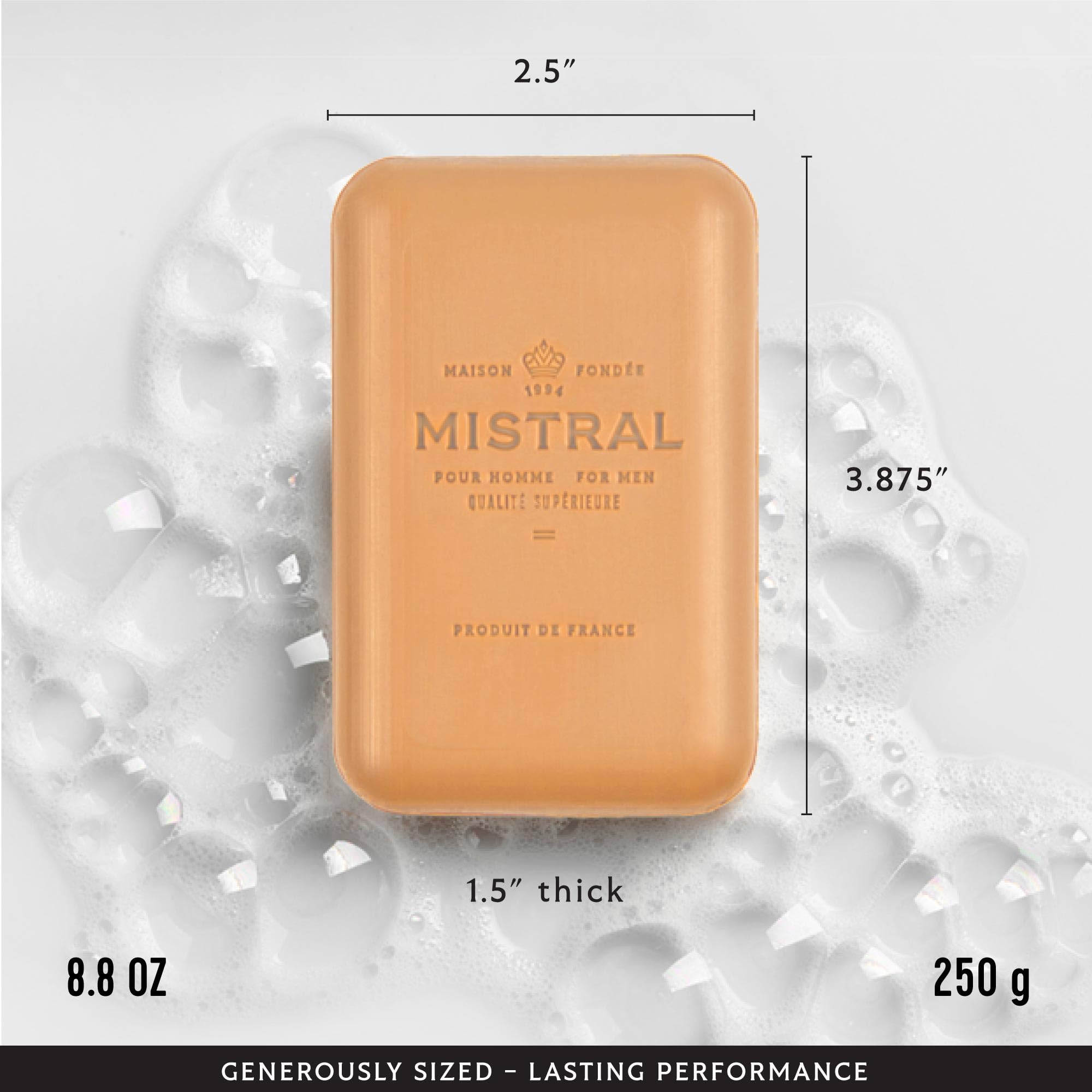 Savon Mistral enrichi en huile d argan et glycérine pour hydrater.