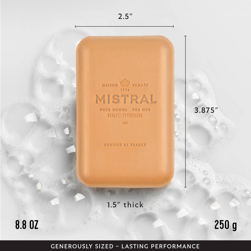 Savon Mistral enrichi en huile d argan et glycérine pour hydrater.