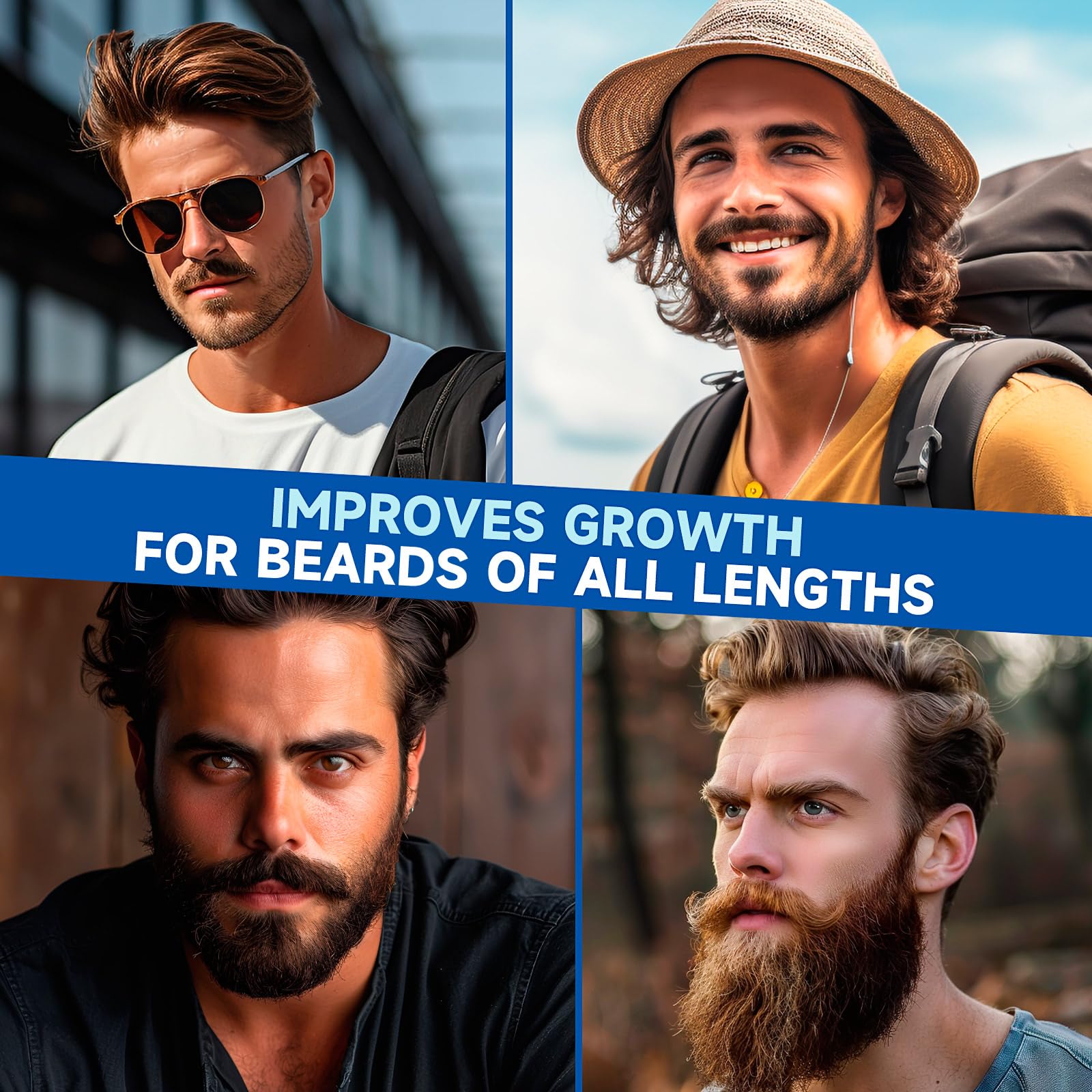 MistySprite Beard Growth Oil – Idéal comme cadeau pour homme souhaitant entretenir sa barbe.