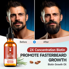 Application huile barbe MistySprite, facilite l'hydratation de la peau.
