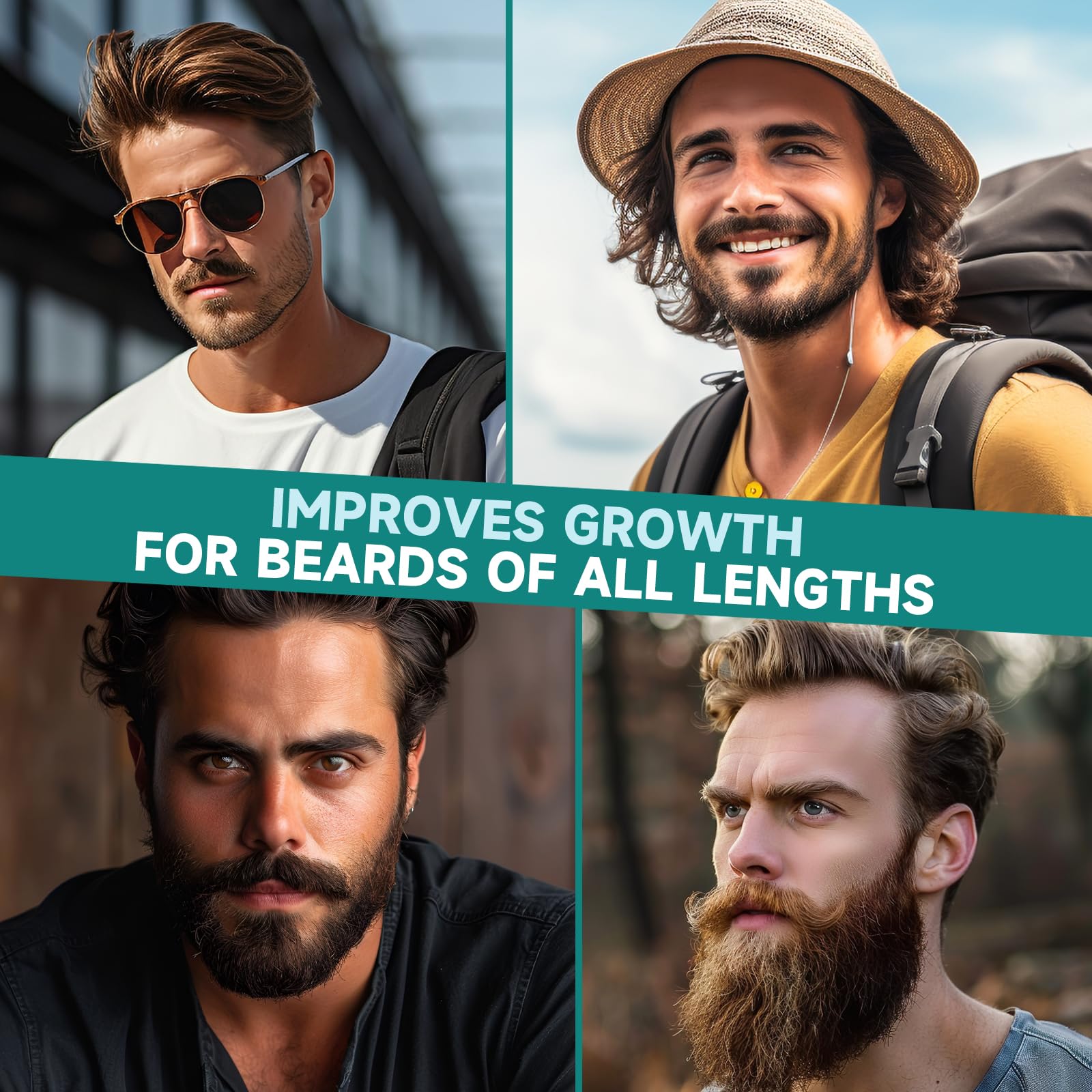 MistySprite huile croissance barbe – usage quotidien rapide et discret pour nourrir la peau.