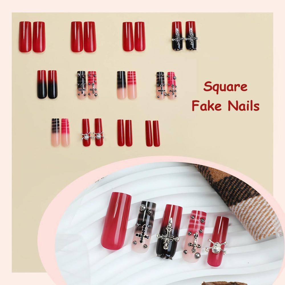 Ongles MISUD pose rapide, colle incluse.