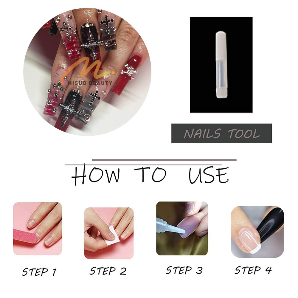 Ongles MISUD utilisation polyvalente pour soirées et mariages.