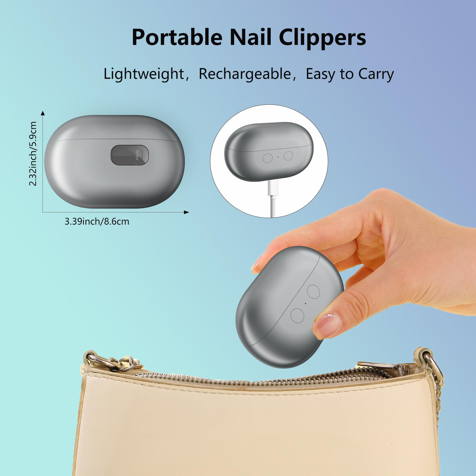 MISWOWO design ergonomique facile à prendre en main pour seniors