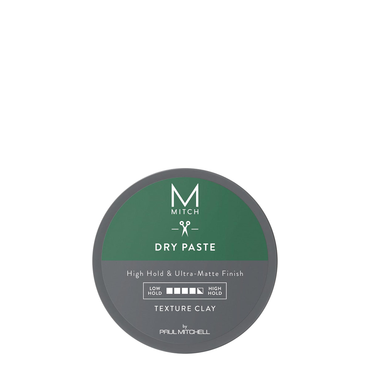 MITCH Dry Paste Texture Clay pour homme: texture argile et volume durables.