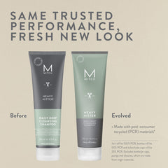 Mousse de shampoing MITCH Heavy Hitter montrant une texture riche.