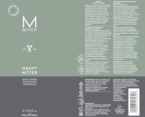 MITCH Heavy Hitter: packaging durable reflète une démarche responsable.