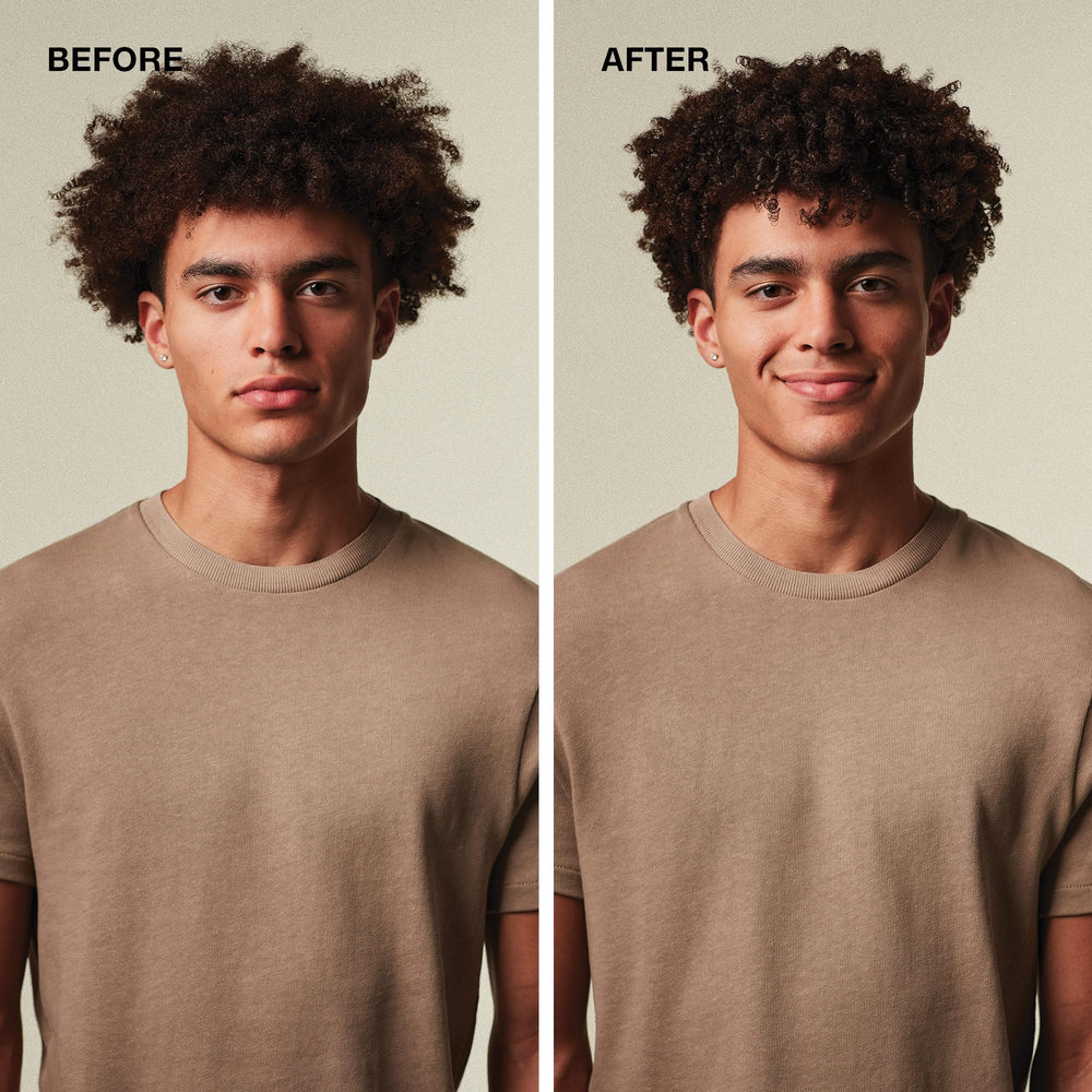MITCH Original Pomade se rince facilement au shampoing sans résidu.