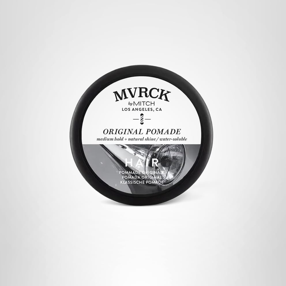 MITCH Original Pomade routine coiffure rapide et efficace.