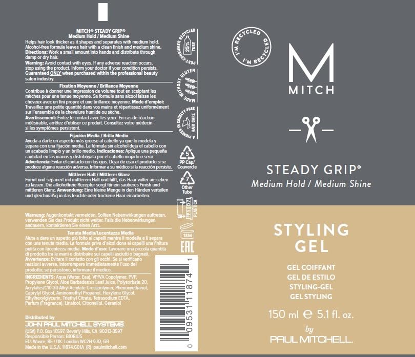 MITCH Steady Grip — packaging PCR respectueux de l’environnement.