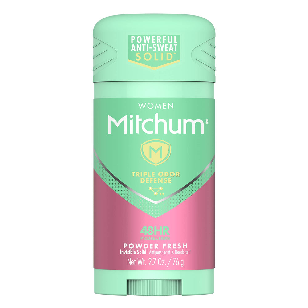Mitchum déodorant femme stick poudre fraîche, protection longue durée