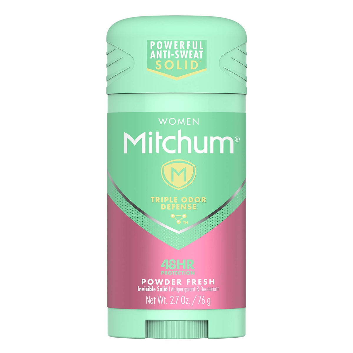 Mitchum déodorant femme stick poudre fraîche, protection longue durée