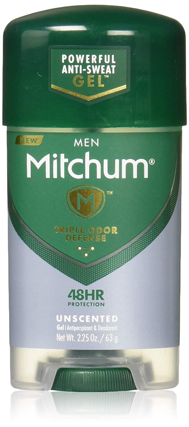 Mitchum déodorant gel sans parfum, idéal pour rester frais sans parfum